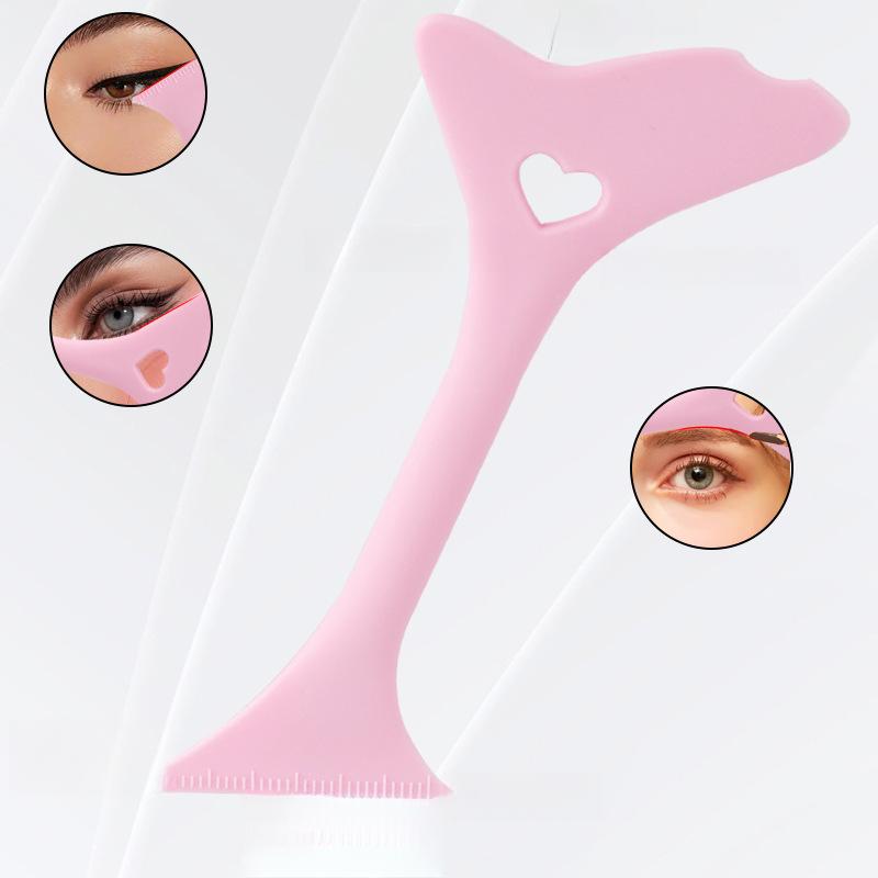 Multifunctional Silicone Eye Makeup Aid for Beginners, Eyeliner & Eyelash Beauty Stencil, Eyeshadow Stamp Tool,back to school,back to school haul