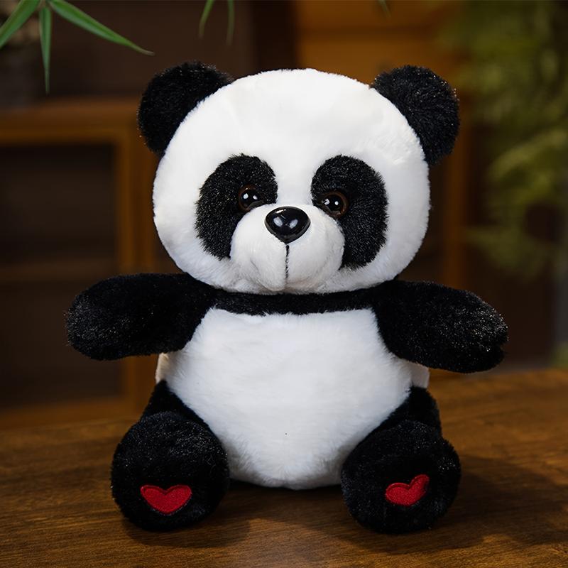Glow-In-The-Dark Luminous Panda Plush Toy, Soft Stuffed Animal, Huggable Stuffed Animal, Perfect Birthday Gift & Room Decor for Kids, Ideal for Halloween & Christmas