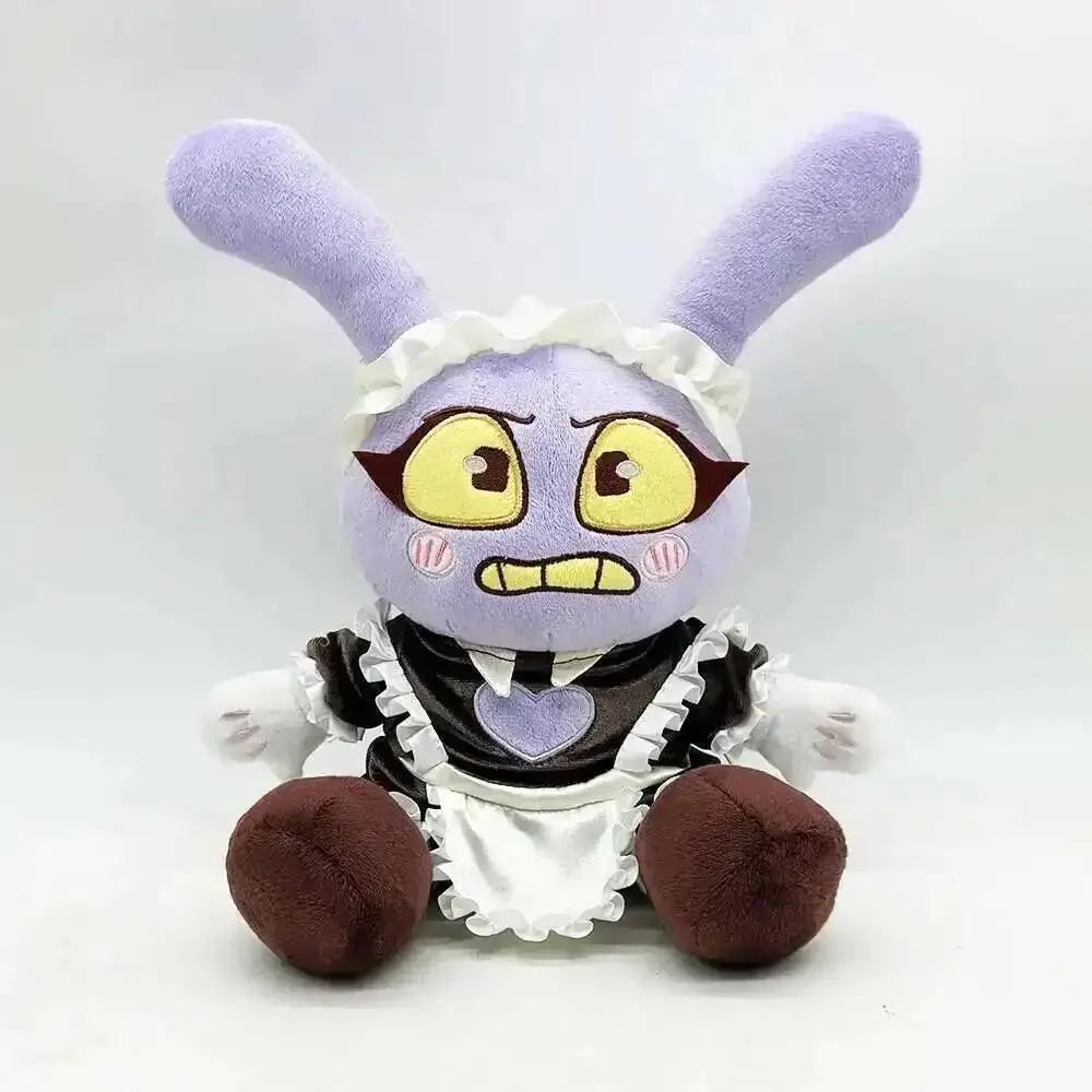 23-25cm Game Maid Jax Plush Toy THE AMAZING DIGITAL CIRCUS Anime Plushies Cuddly Stuffed Doll Kids Birthday Christmas Gifts