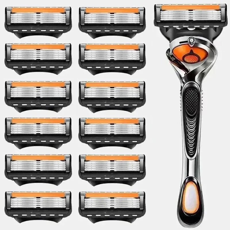 5-layer shaving blade, five manual shaving blade, imported blade, universal replacement blade head, men's cleaning and washing