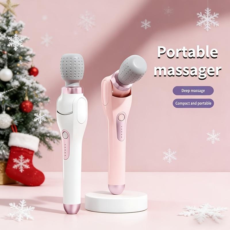 180° foldable massager, portable handheld massage stick, USB charging, 5 speed settings, rotating relaxation massage, whole-body vibration massage, for neck, back, legs, and waist, an ideal holiday gift, Christmas gift 180° foldable massager, portable handheld massage stick, USB charging, 5 speed settings, rotating relaxation massage, whole-body vibration massage, for neck, back, legs, and waist, an ideal holiday gift, Christmas gift