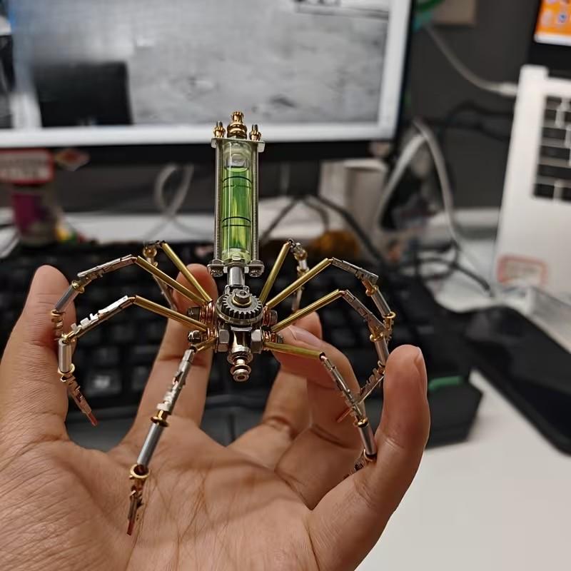 DIY Mechanical Scorpion Model Kit, High-Difficulty Handmade Art, Perfect Gift for Holidays, No Batteries or Glue Included