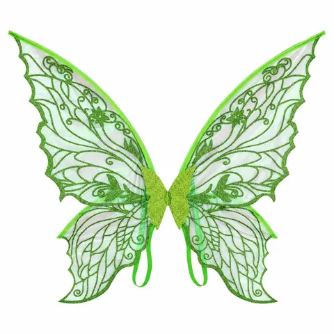 Foldable Butterfly Wings for Women, Iridescent Fairy Costume Accessory, Perfect for Parties and Events, Lightweight and Easy to Wear