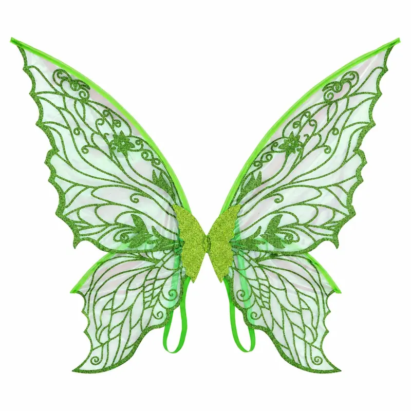 Foldable Butterfly Wings for Women, Iridescent Fairy Costume Accessory, Perfect for Parties and Events, Lightweight and Easy to Wear