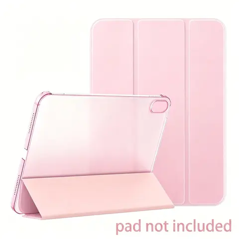 Case for iPad (A16) 11th Generation 11 Inch 2025, Ipad Protective Casing, iPad 10th Generation Case 10.9 Inch 2022, Slim Stand Hard PC Translucent Back Shell Smart Cover, Support Touch ID, Auto Wake/Sleep, Magnetic Accessories, iPad Cover
