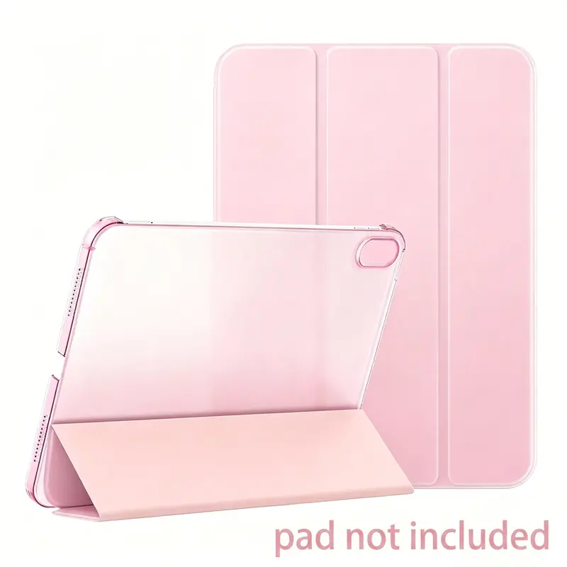 Case for iPad (A16) 11th Generation 11 Inch 2025, Ipad Protective Casing, iPad 10th Generation Case 10.9 Inch 2022, Slim Stand Hard PC Translucent Back Shell Smart Cover, Support Touch ID, Auto Wake/Sleep, Magnetic Accessories, iPad Cover