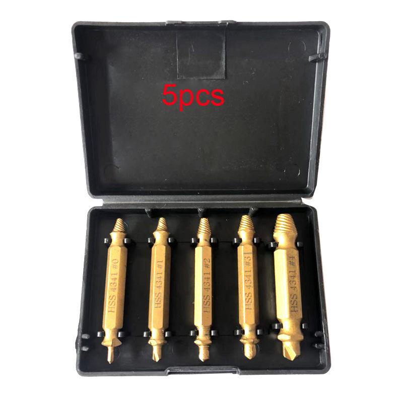 Screw Extractor Drill Bit Extraction Kit Damaged Speed out Bolt Extractor Bolt Stripping Attachment Tool