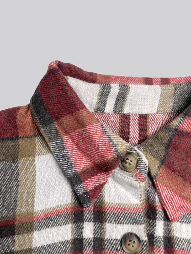 Women's Plaid Collar Vest Jacket, Casual Fashion Design, Perfect for Daily Wear, Stylish and Comfortable, Ideal for Everyday Use, Casual Comfy Vests