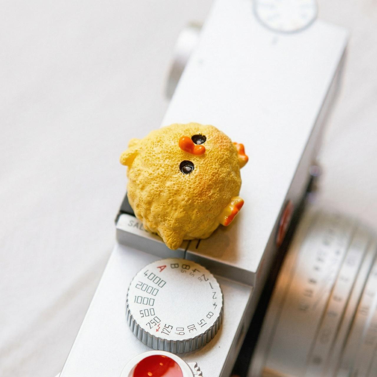 Cute Chicken Camera Hot Shoe Cover, Cartoon Animal Flashlight Accessory, Abs Resin Material, Battery-Free Decorative Protection Cap, Compatible with Dslr and Mirrorless Cameras, Photography Gift