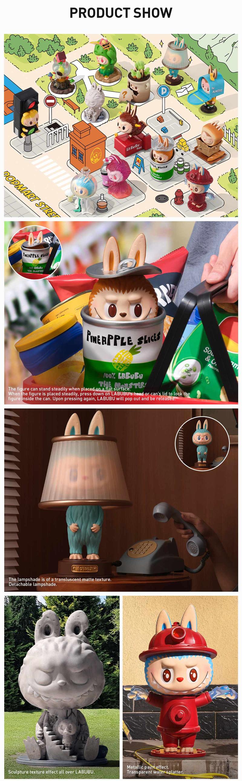 THE MONSTERS Almost Hidden Series Figures  Blind Box, Mystery Box