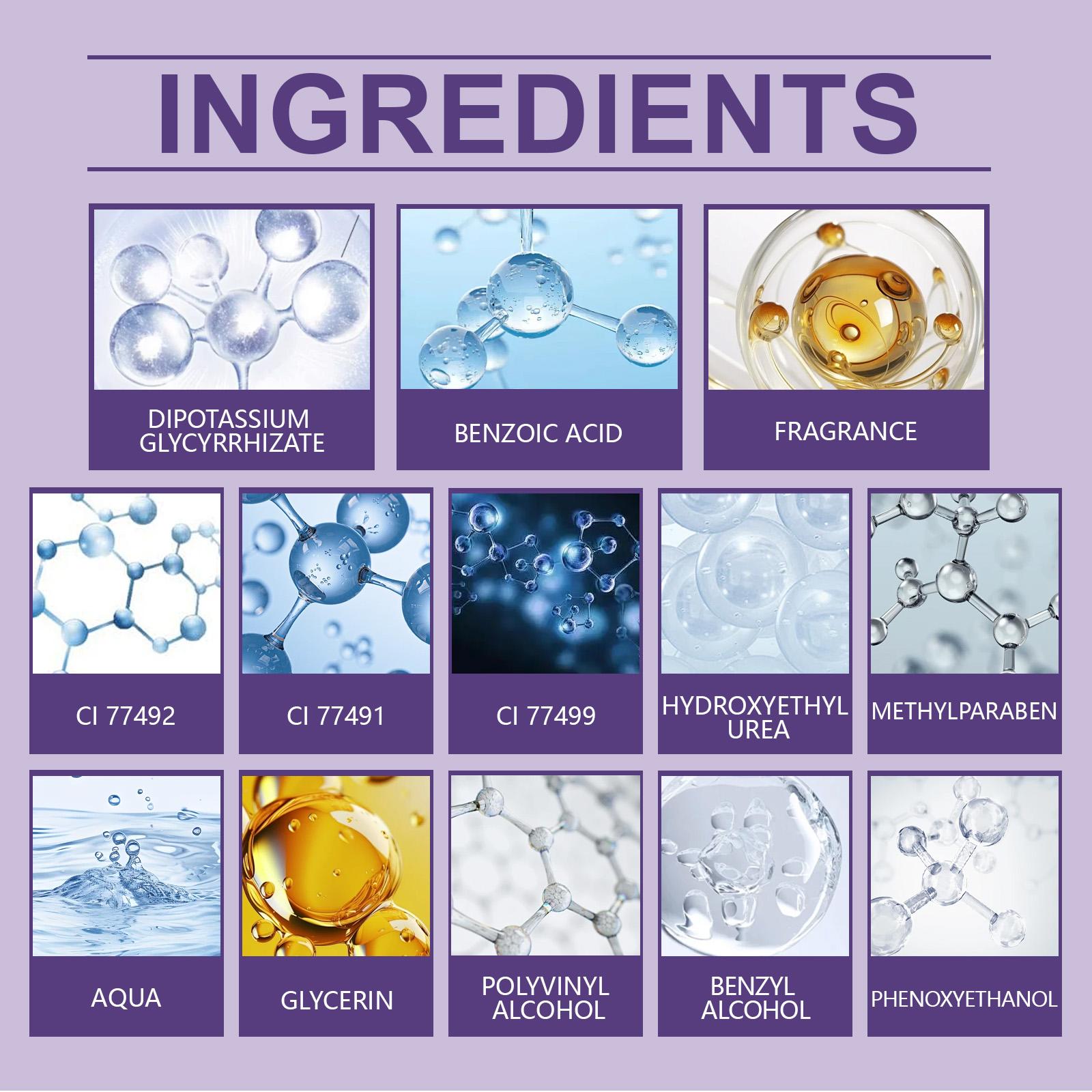 Easy Peel-Off Eyebrow Gel - Waterproof & Sweatproof, Long-Lasting Black or Brown Tattoo Tint, Film Forming, Medium Coverage for All Skin Types