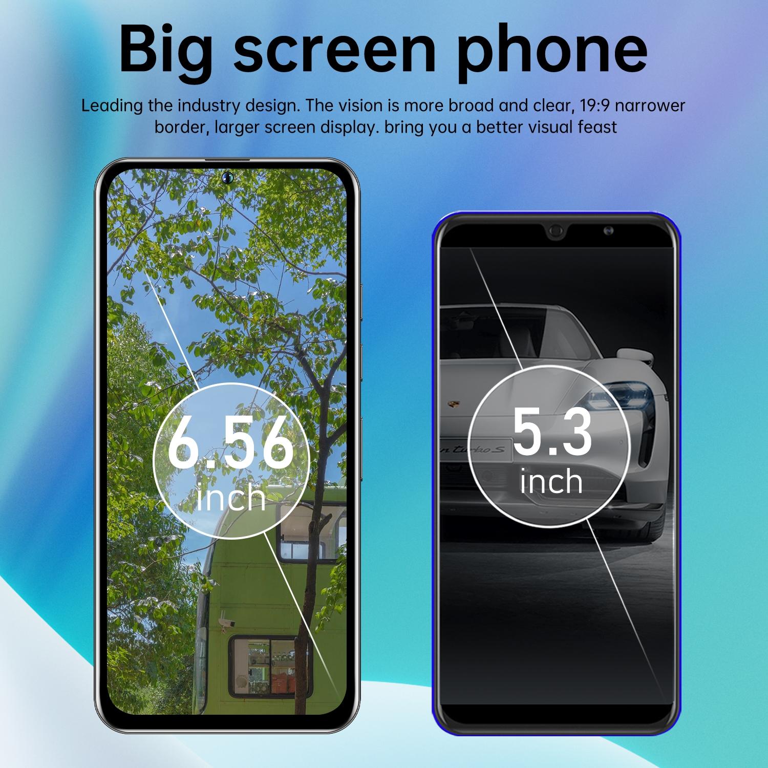 Astarry -25 Ultra Large Screen Smartphone, 6.56-Inch Screen, 32GB+32GB/32GB+64GB Storage, 3800mah Battery, 13mp Camera, Dual Sim, Android Os