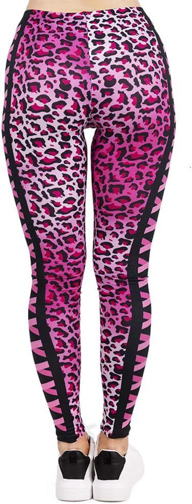 Leopard print series printed sports leggings DIY women's yoga pants fitness pants Leopard print series printed sports leggings DIY women's yoga pants fitness pants
