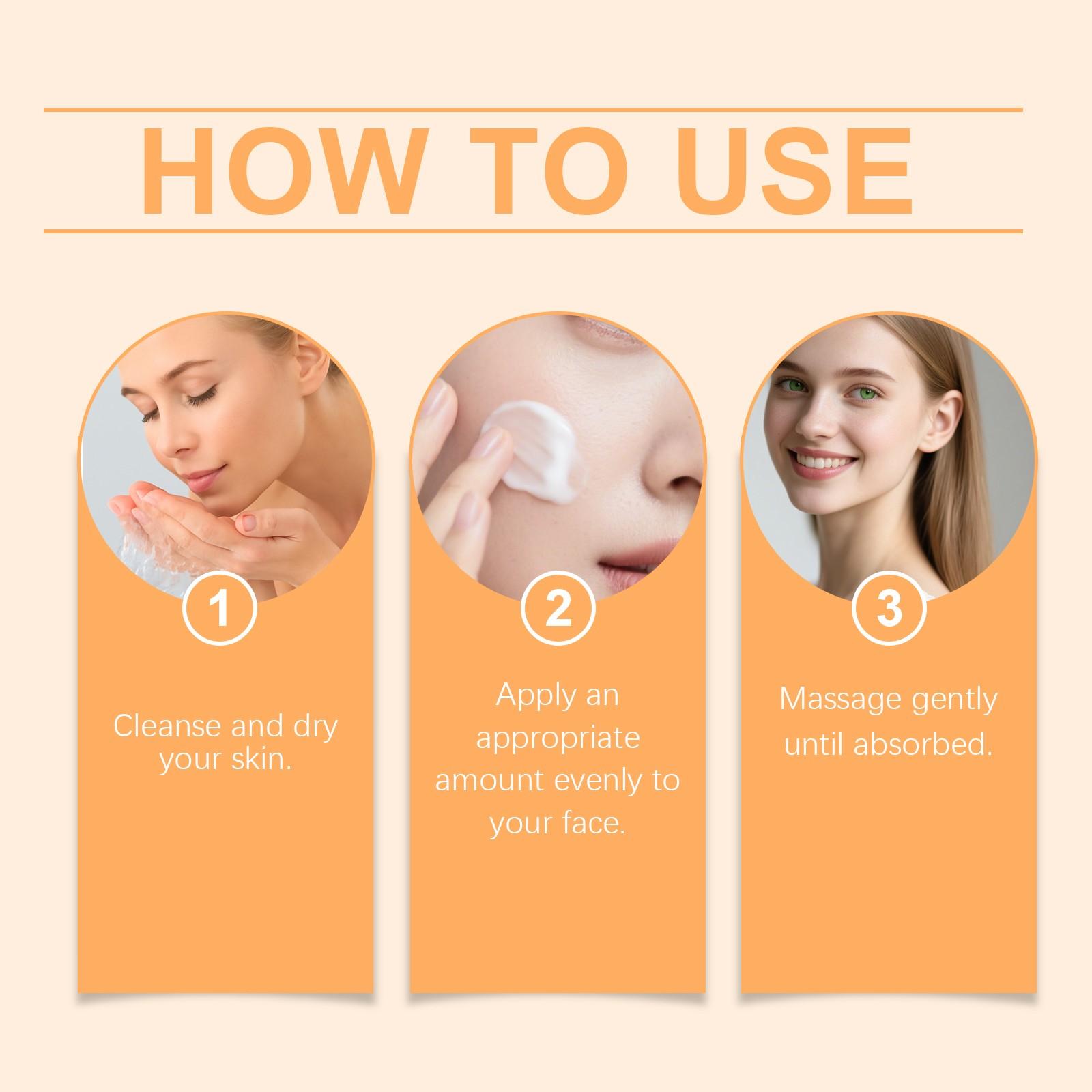 Moisturizing Face Cream, Gentle Skincare for Soft and Smooth Skin, Hydrating and Brightening Daily Moisture Lotion, Nourishing Facial Care