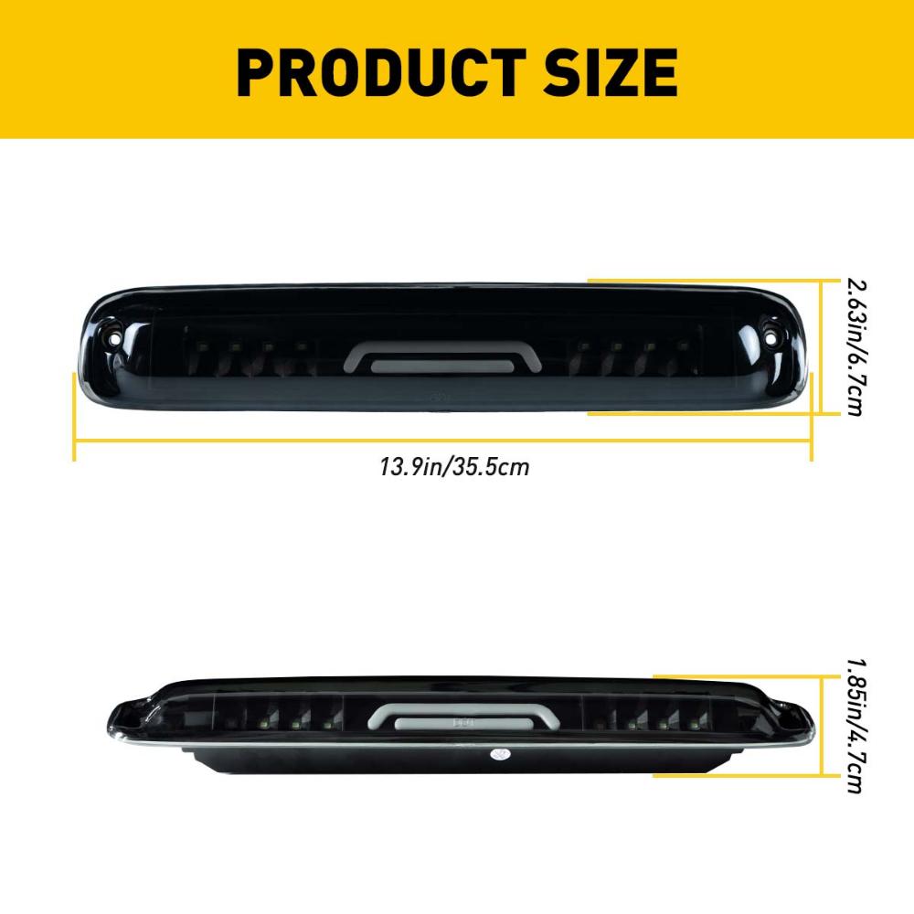 Fit For 99-07 Silverado/Sierra 1500 2500 3500 LED 3RD Tail Brake Light Cargo Lamp Fit For 99-07 Silverado/Sierra 1500 2500 3500 LED 3RD Tail Brake Light Cargo Lamp