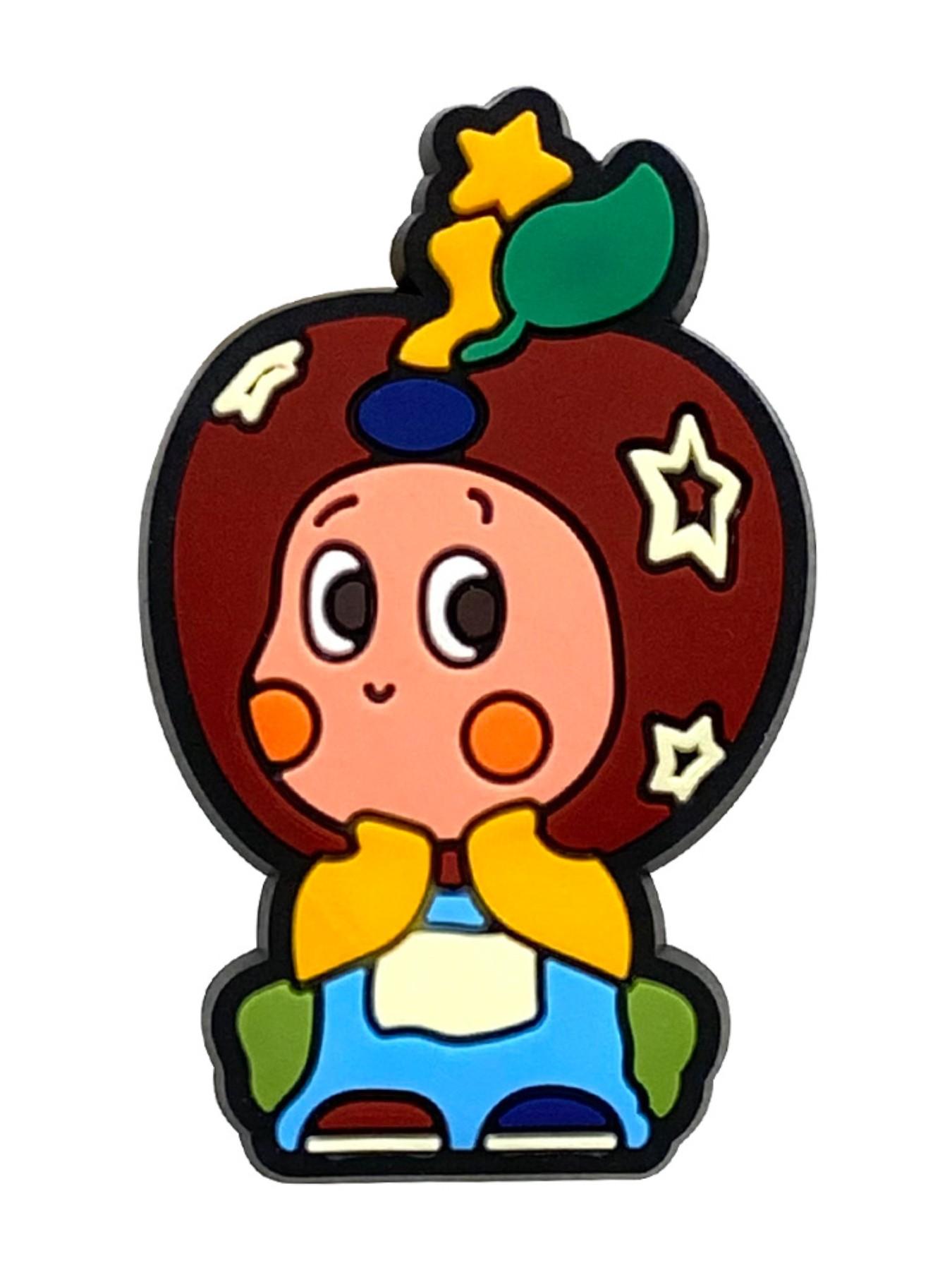 Star Person Twinkle Twinkle PVC Cartoon DIY Shoe Buckle Decor, Classic Sandal Decoration, Family Party Gift, All Seasons