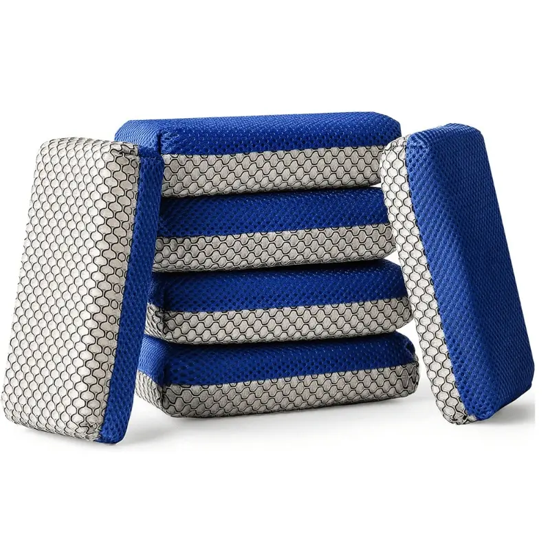 Mesh cloth, water absorption, car washing sponge, thickened honeycomb sponge block, polishing, waxing, car cleaning sponge, car cleaning products