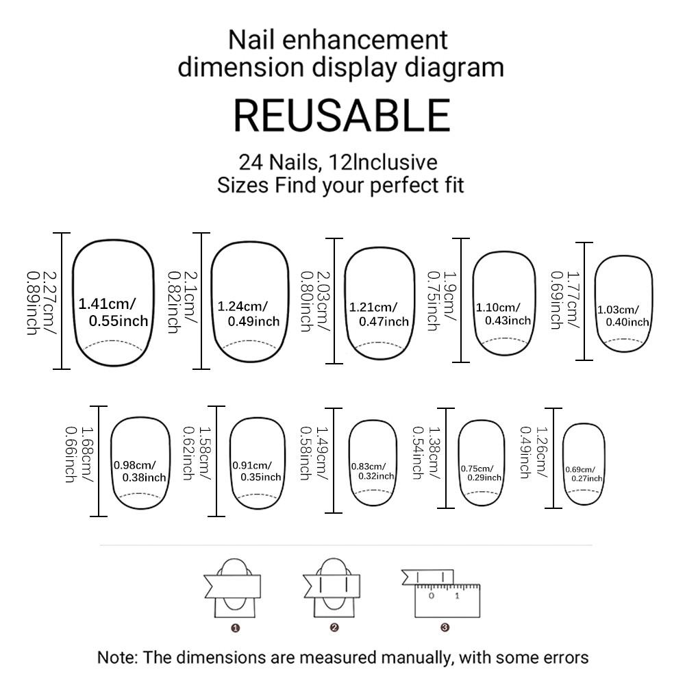 24pcs Sweet Dollar Nail Art Kit, Nude Colors, Classic Polka Dot Design, Easy DIY Manicure, Perfect for Daily Commute & Dates, Nail Kit Set