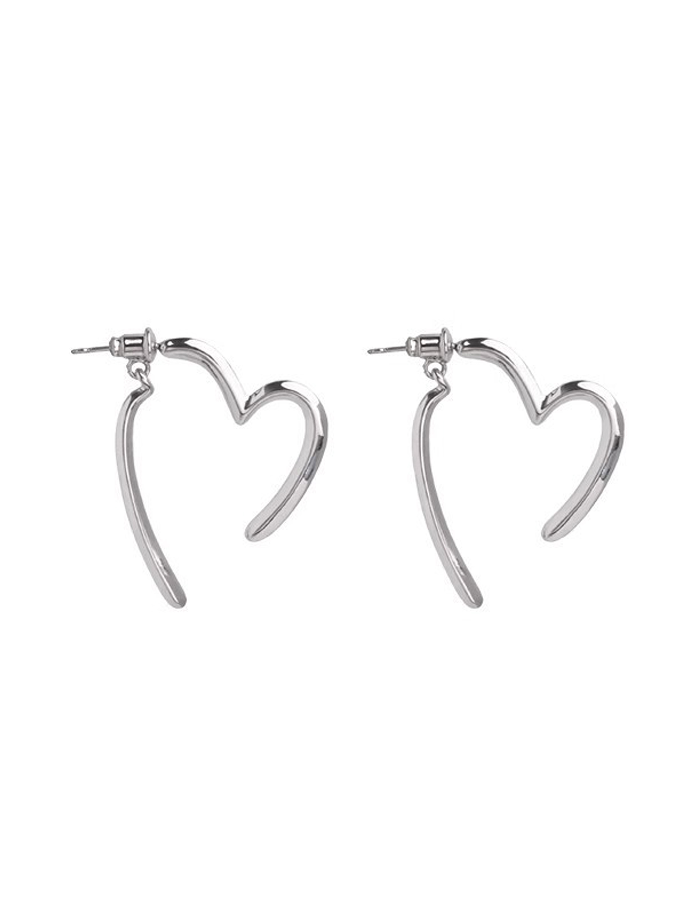 Fashionable Heart Shaped Dangle Earrings, 2025 New Style Fashion Jewelry for Party, Daily Clothing Decor, Trendy All-match & Exquisite Jewelry for Birthday Gift, High Quality Earrings