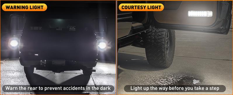 Nilight 2PCS LED Interior Door Panel Light Courtesy Warning Lights White Beam Plug and Play Compatible with Chevy GMC C/K Silverado Sierra 1500 2500 3500 HD Suburban Cadillac Escalade Hummer dealsforyoudays