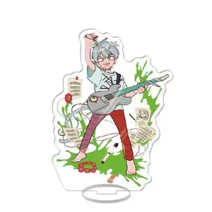 Anime Alien Stage Peripheral Figure MIzi Sua Till Ivan Lika Hyuna Cartoon Acrylic Standing Kids Friends Desktop Decoration Gifts