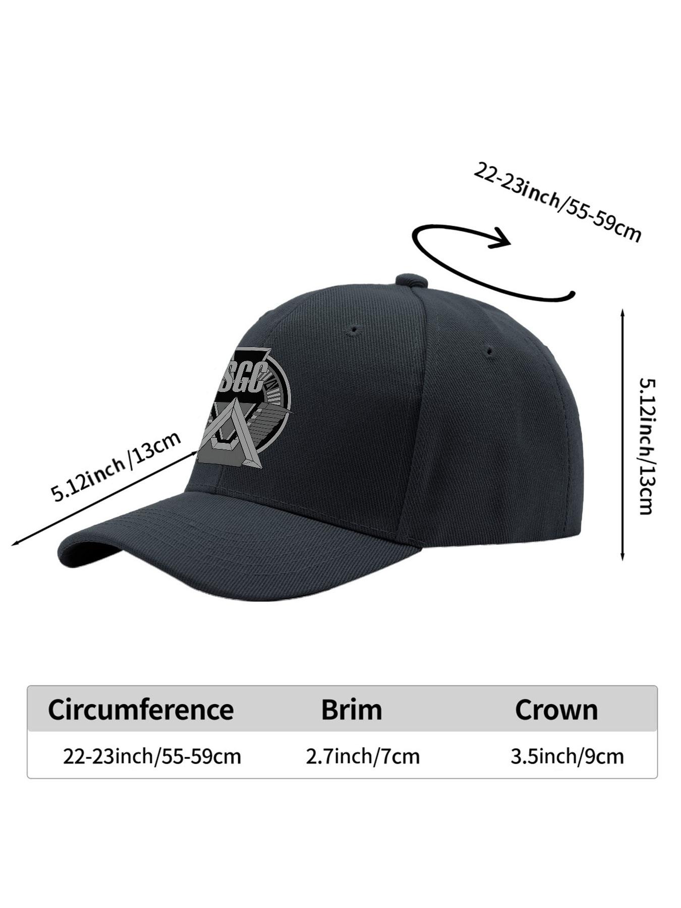 Stargate Command Insignia 2026 new model Multi Color Soft Fabric Winter Cap Warm Cozy Unisex Knit Hat with Universal Fit, Versatile Headwear for All Genders & Cold Weather Outfits