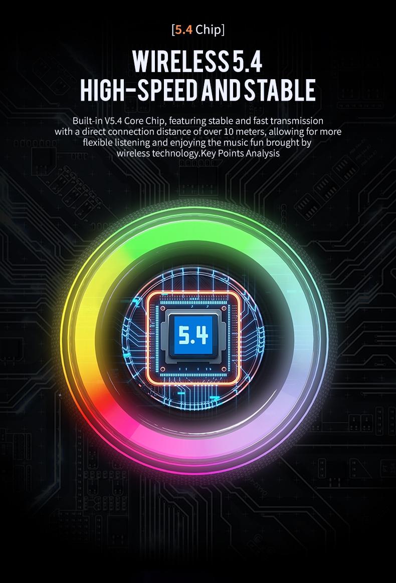 New Magnetic Bluetooth-compatible Speaker, Detachable Two-Piece Stereo Subwoofer, Living Room Surround Sound System, Home Audio Equipment