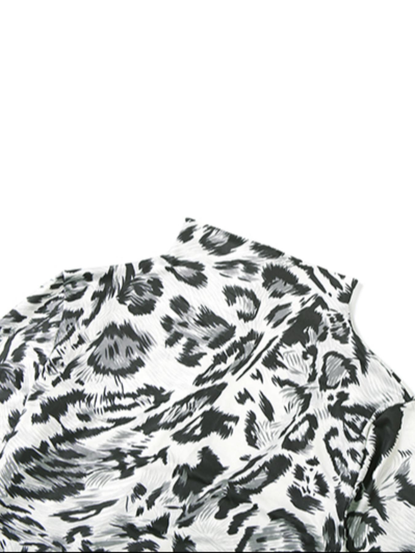 Women's Fashion Leopard Print Long Sleeve High Waist Slim Fit Jumpsuit, Sexy Sporty Chic Style, Fall & Winter Wear, Perfect for Casual