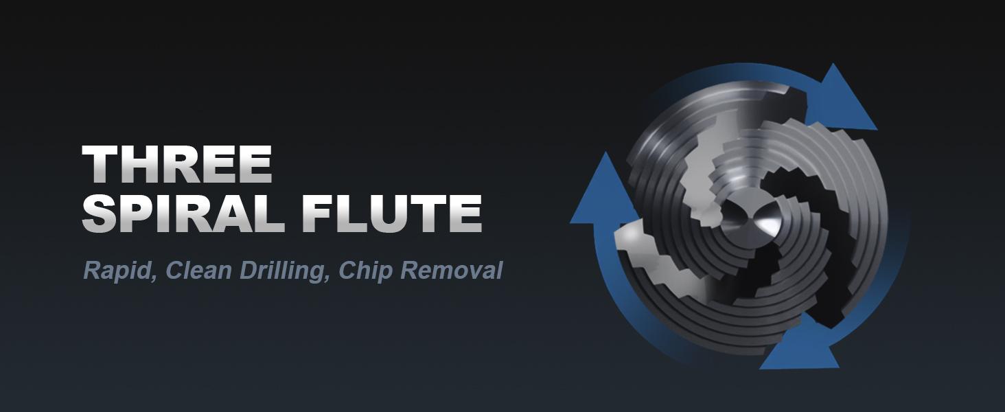 EZARC Wear-Resistant AlTiN Coated Step Drill Bit Set, 1/4" Hex Shank for Metal, Stainless Steel, Aluminum, Plastic Cutting Heavy Duty, FathersDayGift