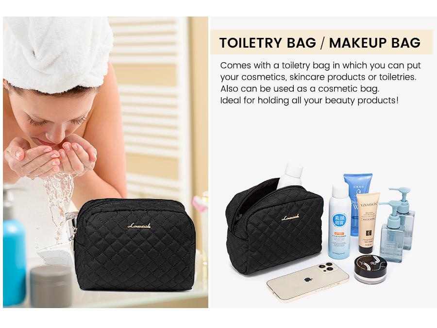 LOVEVOOK Weekender Bag Travel Duffel Bag with Shoe Compartment and Toiletry Bag for Women, Carry on Overnight Bag, Travel Essentials. SpringStatements