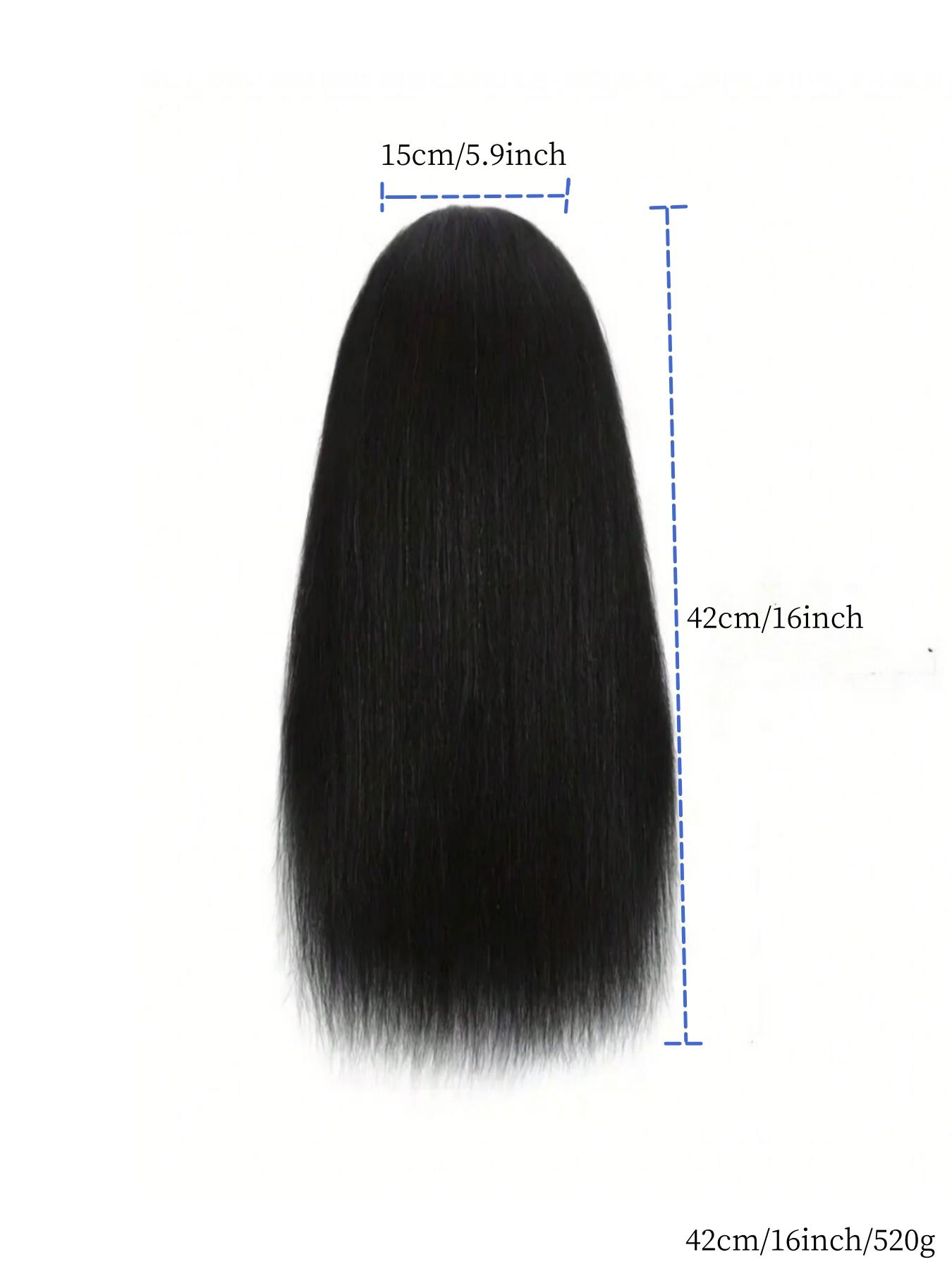 16 Inch Wig Mannequin Head Training with Holder, Mannequin Head Stand, 1 Piece Professional Hairdresser Head for Women & Men, Simple Body Model for Women Hairstyling Training