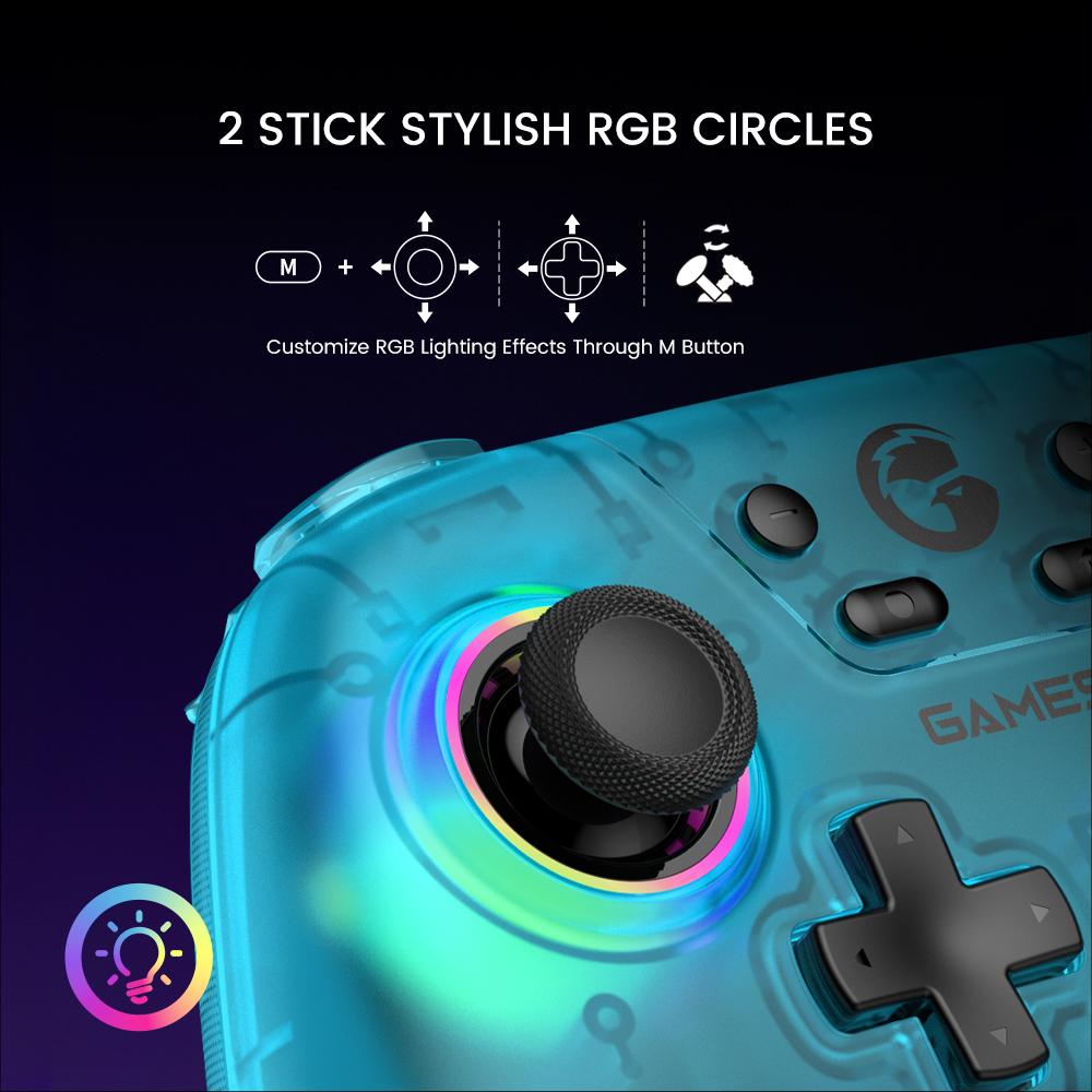 GameSir Nova (Not Compatible with Xbox) HD Rumble Wireless Controller for NS Switch/PC/iOS/Android/Steam