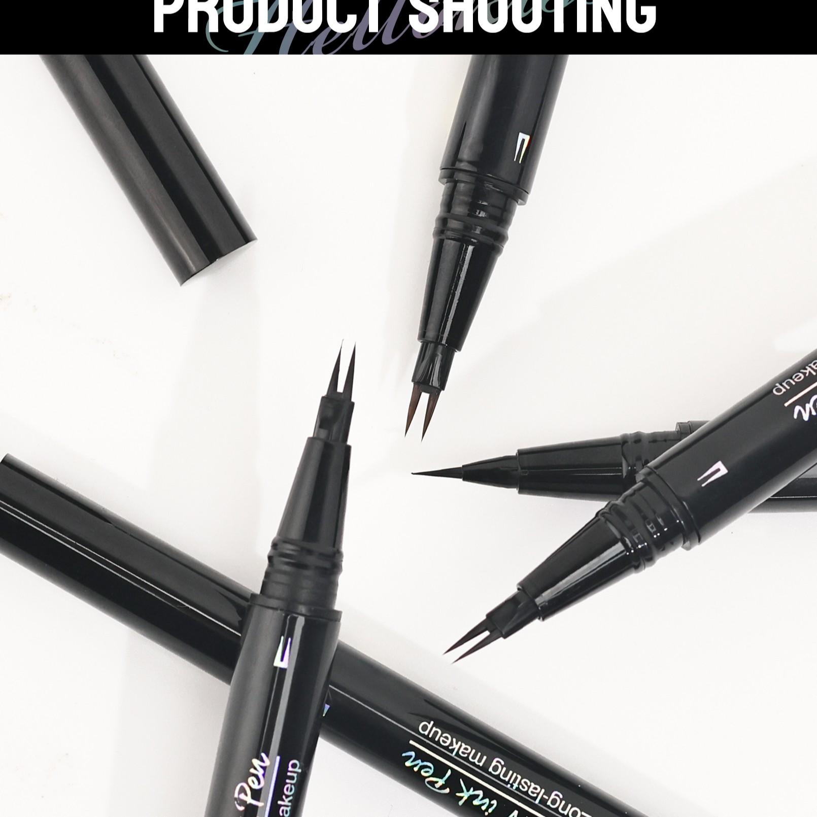 Waterproof Sweat-Proof Smudge-Free Eyebrow Pencil, Liquid Dual-Ended 2-In-1, Long-Lasting Color Lock, Perfect Gift