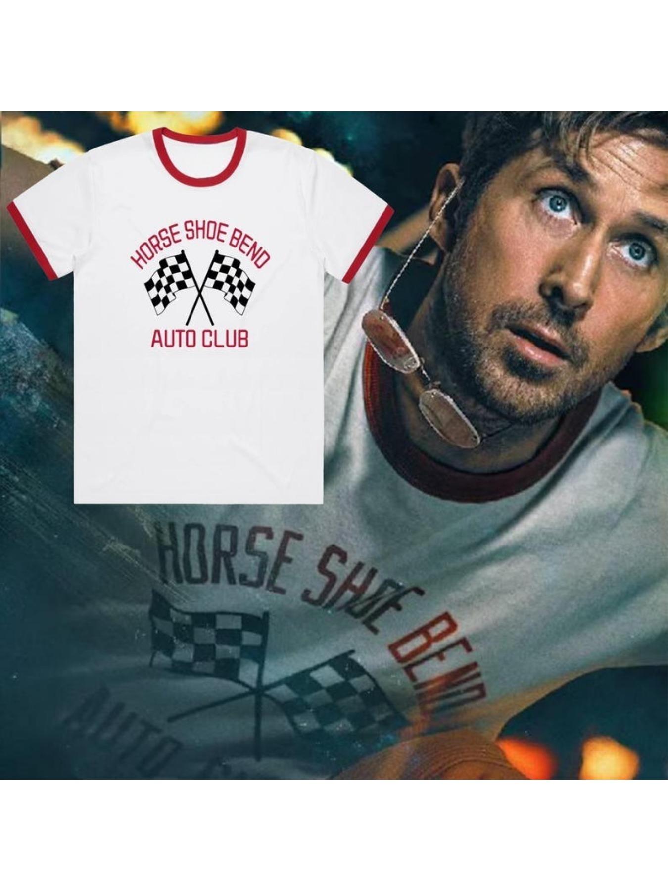 Horseshoe Bend Car Club Shirt, Project Hail Mary Ryan Gosling T-shirt, Racing Pattern Ringer T-shirt