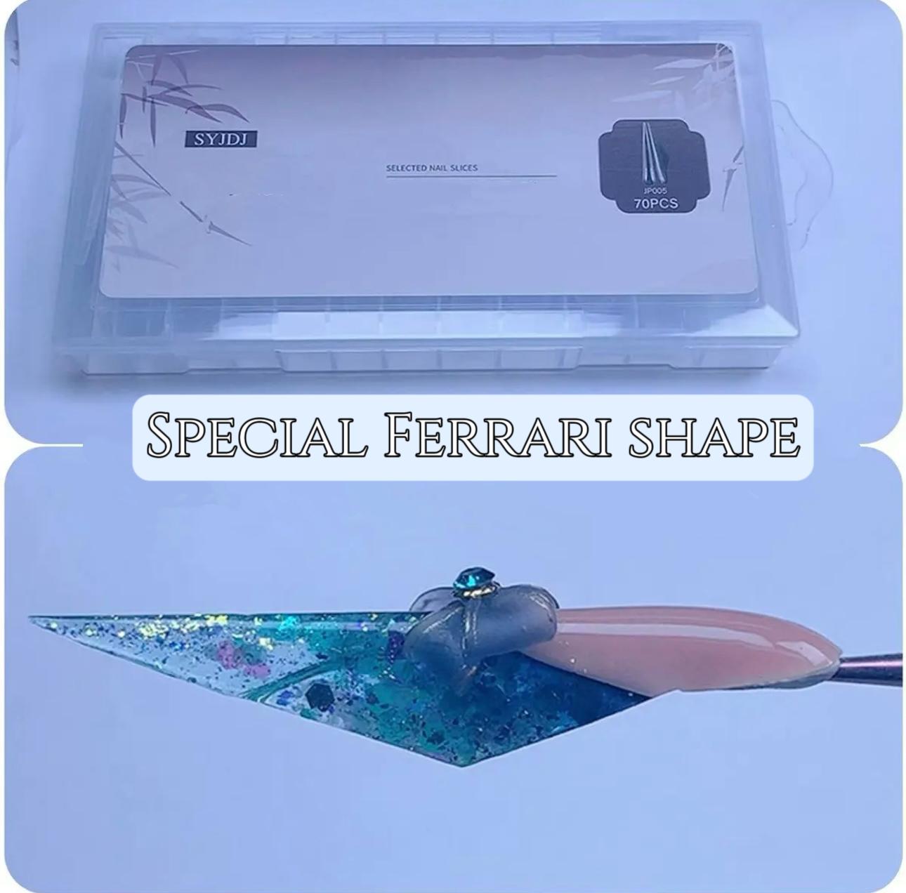Dual Nail Forms Molds Cat Claw Dual Forms for Poly Nail Gel Duck Shape Nails for Dual Forms