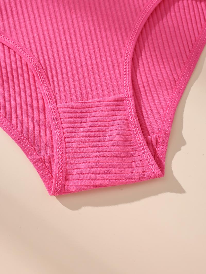 Hotcom Women's Breathable Cotton Panties with LOVE Design 7/14Pack Seamless Undergarment for Sports Fitness Chic Comfortable Athletic Lingerie Mixed Color