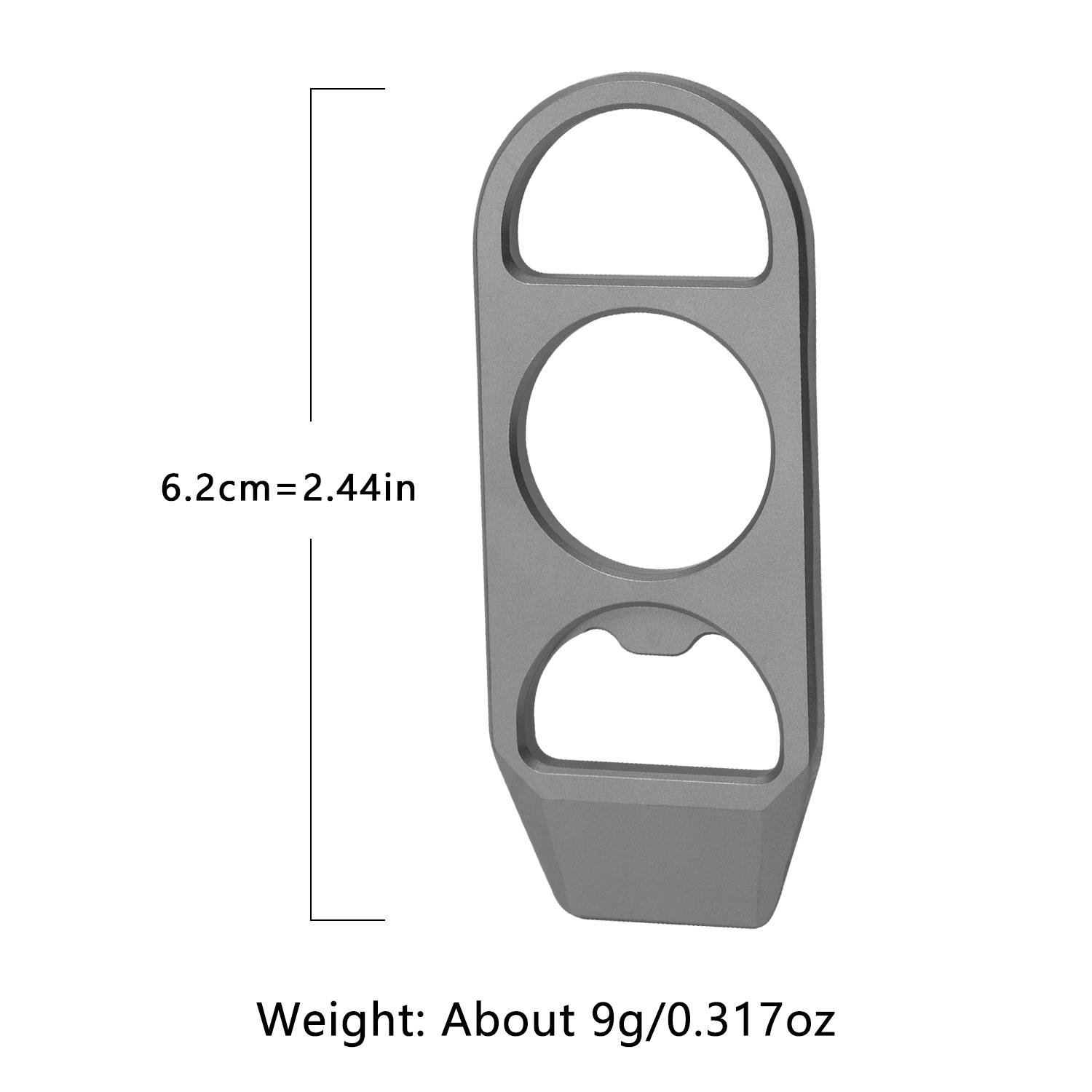 Mini Edc Tool Titanium Alloy Material, Compact Multitool for Everyday Carry, Durable and Lightweight Pocket Knife Accessory