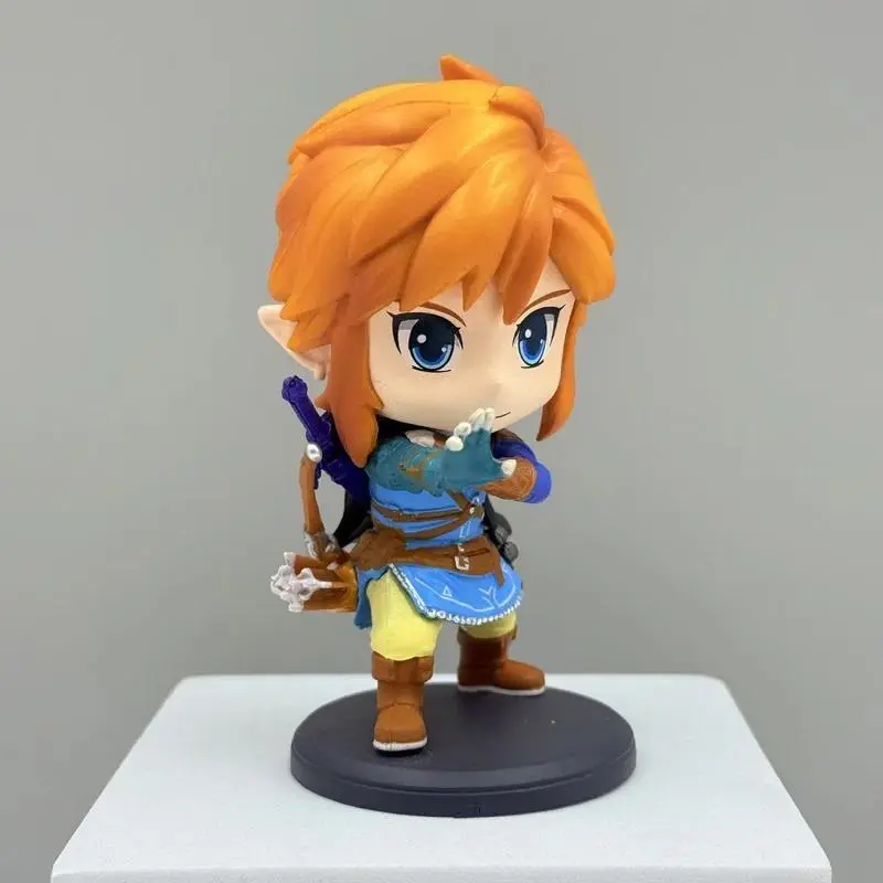 2026 hot item Q Version Anime The Legend Of Zelda Action Figure Toy Model Ornament Desktop Decoration Statue Collection Creative Gift Figure Popular toys