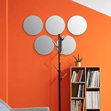 12 Pack Mirror Centerpieces for Tables, 12" Round Mirrors for Centerpieces Wedding Party Mirror Tiles Christmas Decorations, 2MM