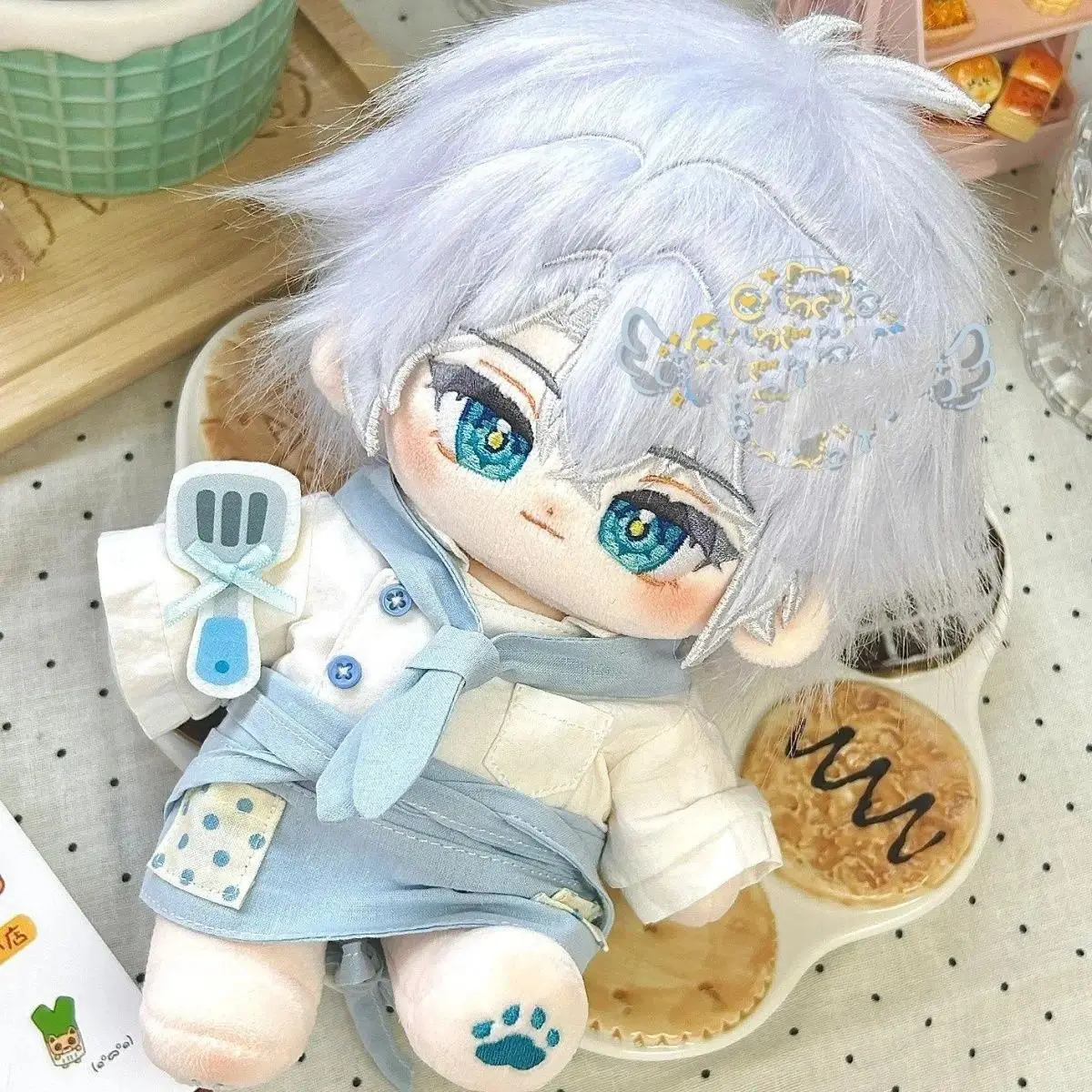 Stuffed 20CM Honkai:Star Rail Phainon Khaslana Plush Toys Game Figure Cute Cotton Body Cosplay Dress Up Plushie Pillow Birthday