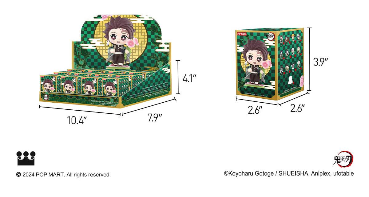 POP MART Kimetsu no Yaiba Birth Flower Series Figures, Blind Box, Mystery Box POP MART Kimetsu no Yaiba Birth Flower Series Figures, Blind Box, Mystery Box