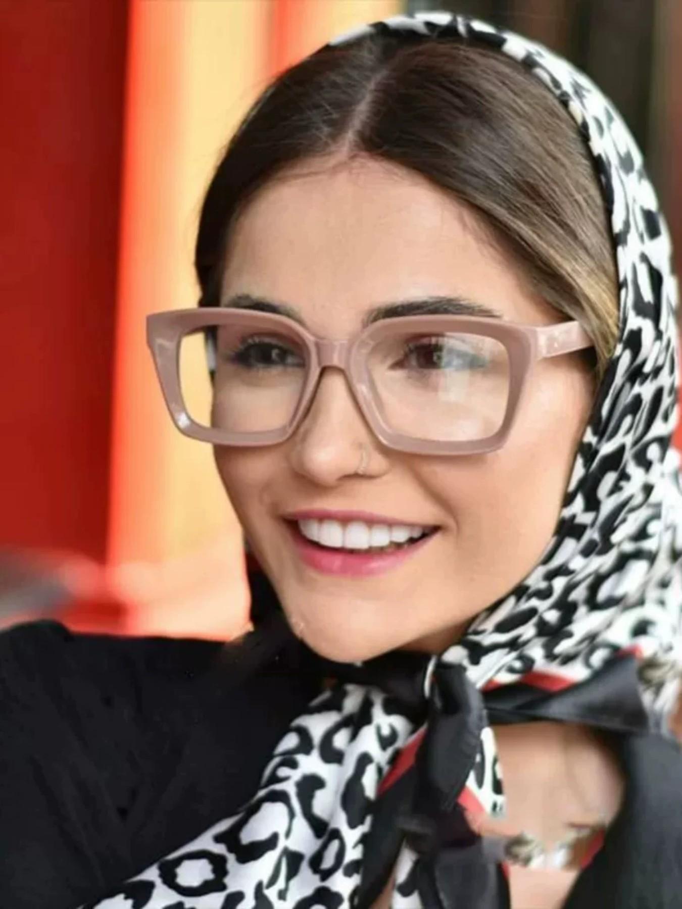 Unisex Square Frame Glasses, Trendy Retro Style, Multi-Color Decorative Eyewear, Perfect for Photoshoots & Street Fashion