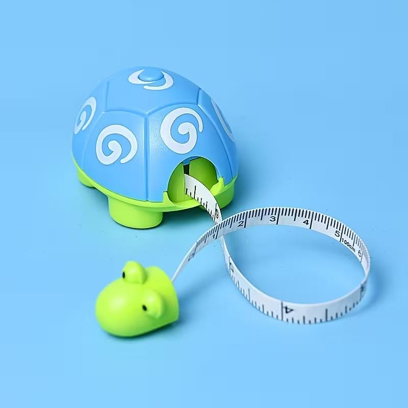 Professional Soft Ruler Sewing Measuring Tape Cute Animal Design Retractable Handle (100cm/39 Inches), Tailor Measurement Tool