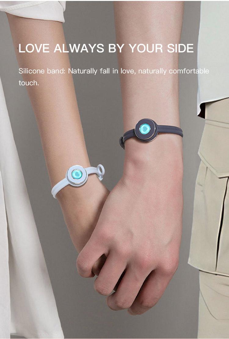 totwoo Candy Original Long Distance Touch Bracelets Functional Love Connect Gift For Boyfriend or Girlfriend or your Familay totwoo Candy Original Long Distance Touch Bracelets Functional Love Connect Gift For Boyfriend or Girlfriend or your Familay