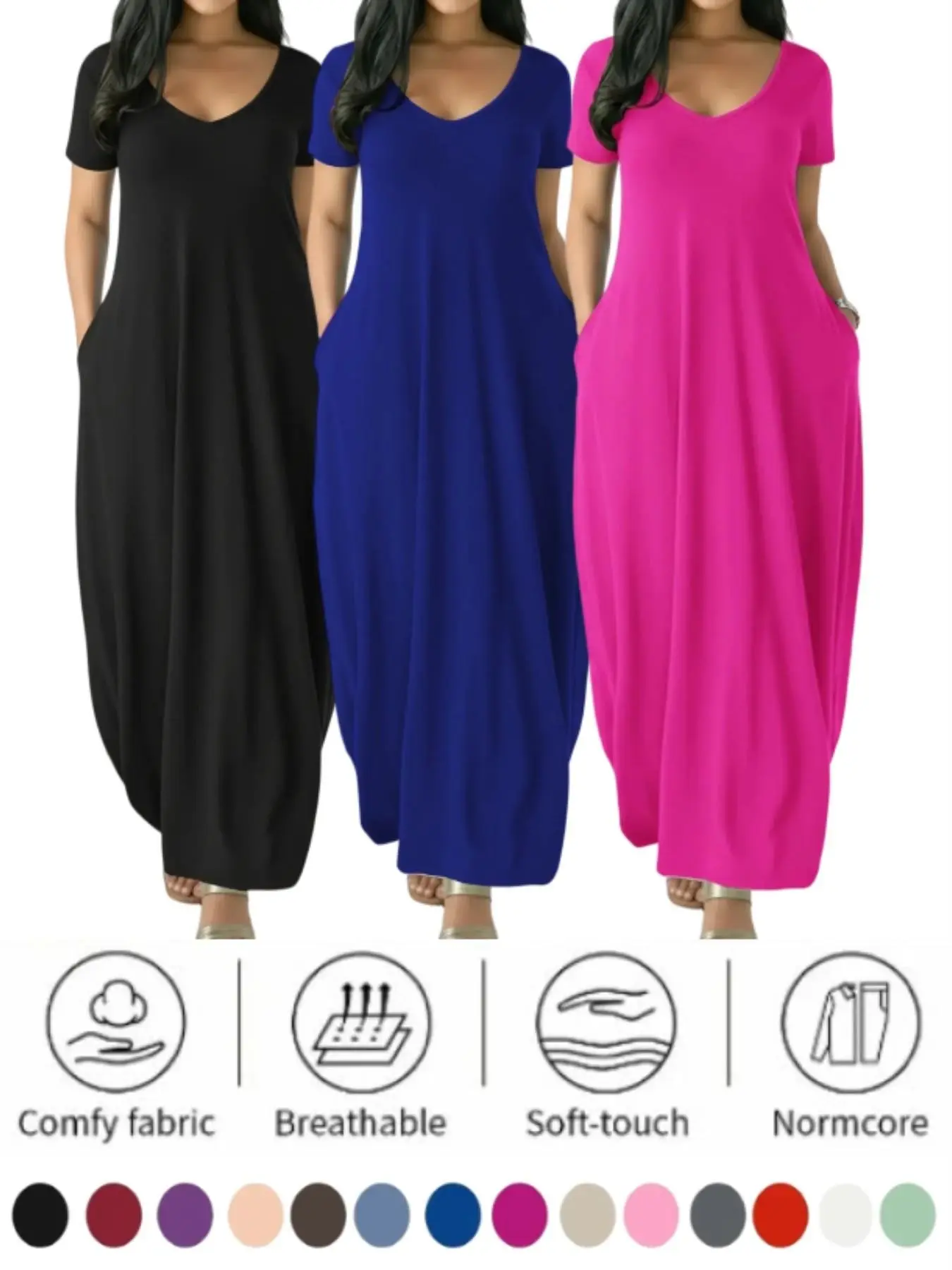 Black/Blue/Rose Red