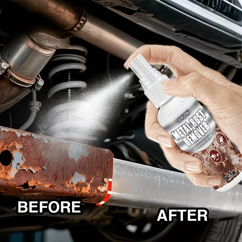 Heavy-Duty Rust Inhibitor, Quick-Action Metal Polish and Rust Converter, Ideal for Car Wheel HUB Rust Removal, Tire and Wheel Care, Jokjok Brand
