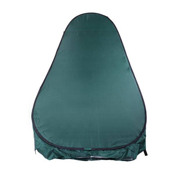 120x190cm 1-Person Pop Up Privacy Shelter Tent, Portable Outdoor Changing Room & Shower Toilet Tent, Lightweight Steel Wire Frame, Compact Fold, Built-In Storage Pocket, No Floor (for Hiking Camping Outdoor Showers)