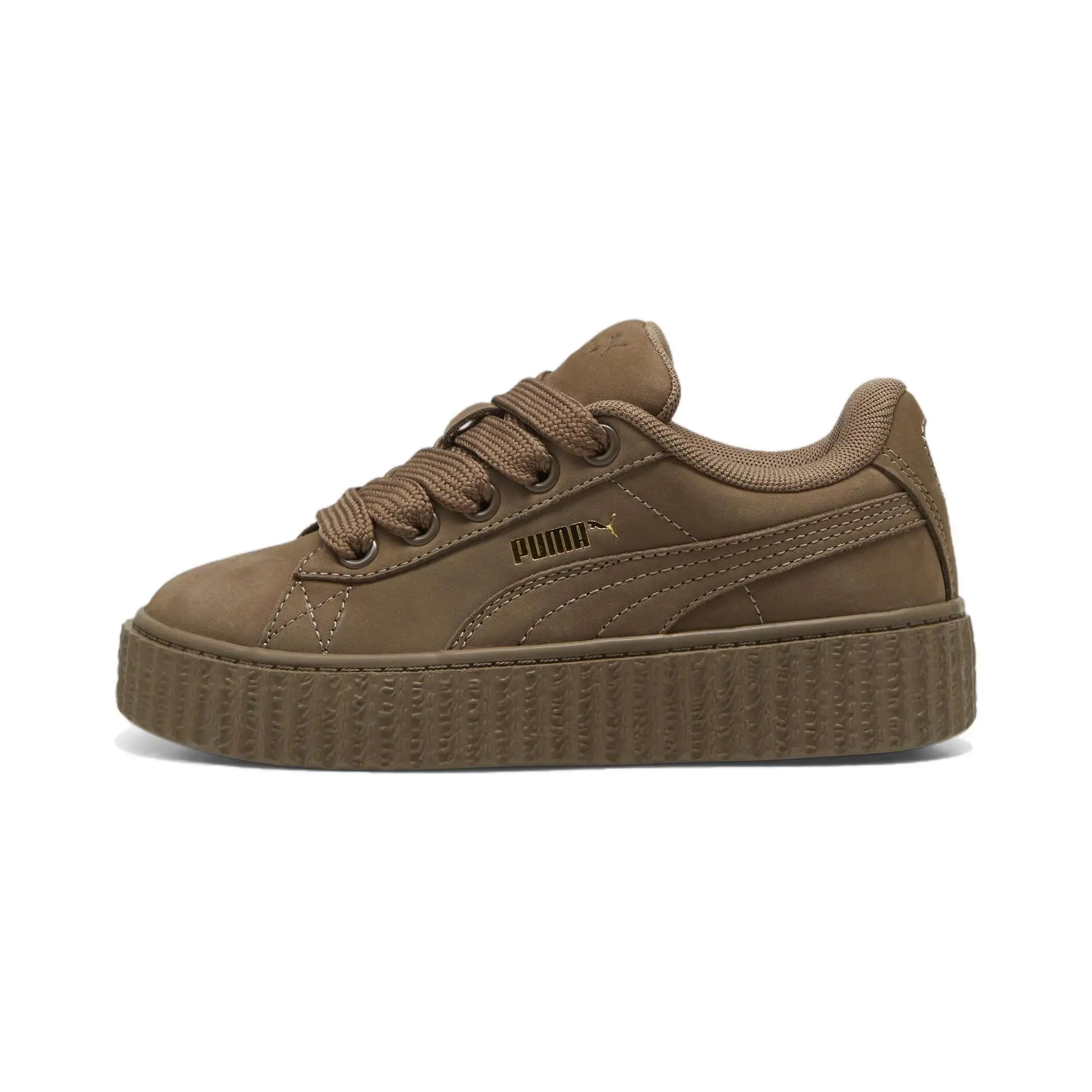 Puma Fenty x Creeper Phatty Little Kid 'Earth Tone Pack - Totally Taupe' 399867-01