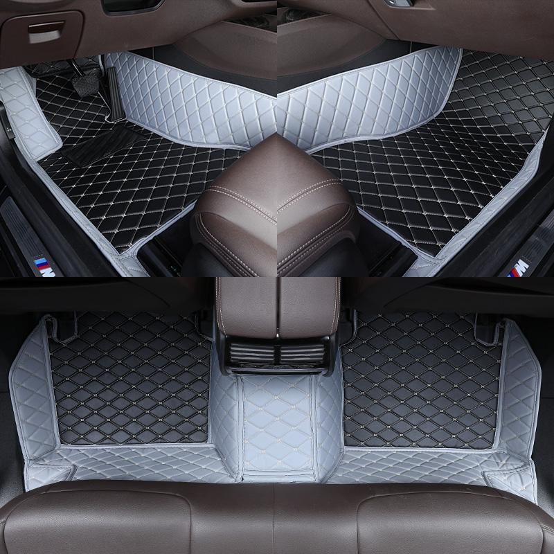 LHD PU Leather Car Floor Mats For Camaro 2010~2015 Carpets Rug Foot Pads interior Accessories detachable specialized leather mats, waterproof and thickened easy-to-clean mats, dirt-proof protection for car interior items, not for sale in the UK