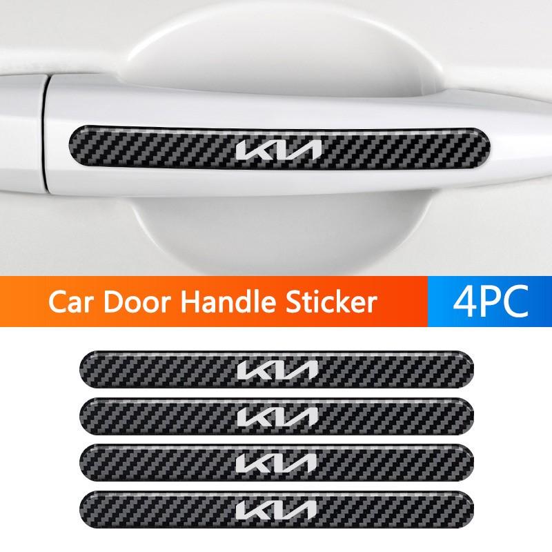 4/8pcs Car Door Handle Bowl Anti-Collision Protective Stickers, Car Decals, Fits Kia Ceed Sportage Rio Proceed K5 Optima Sedona Forte Cerato Venga Soul K3 K5